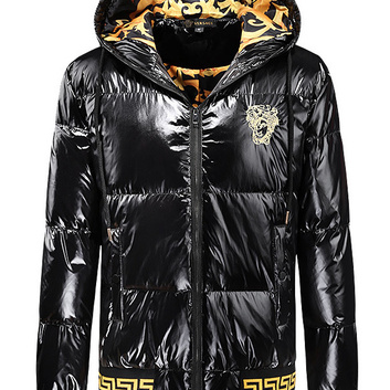 Глянцевая куртка с капюшоном Versace 28192