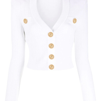Укороченный кардиган с пуговицами Balmain 28372