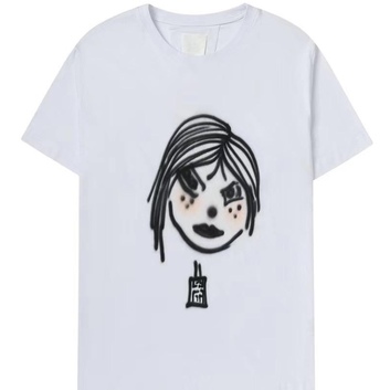 Интересная футболка с рисунком Givenchy 28805