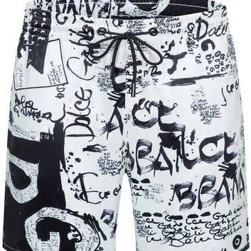 Пляжные шорты с рисунком Dolce&Gabbana 28581