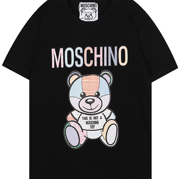 Футболка с большим рисунком MOSCHINO 28678