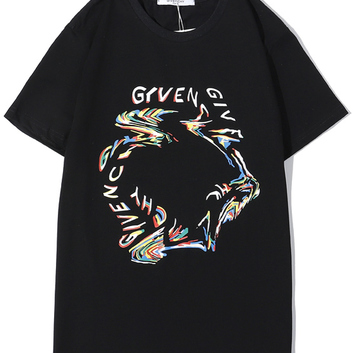 Хлопковая футболка с рисунком Givenchy 28759