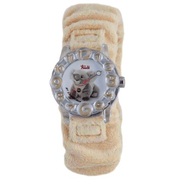 Наручные бежевые детские часы с коалой Trudi 28859