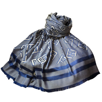 Женский шарф палантин с лого Fendi 28832