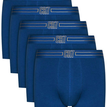 Комплект синих боксеров 5 шт. CR7 Underwear 28916