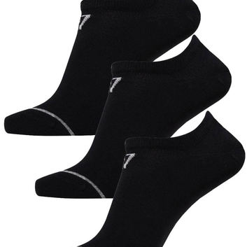 Комплект черных коротких носков 3 шт. CR7 Underwear 28919