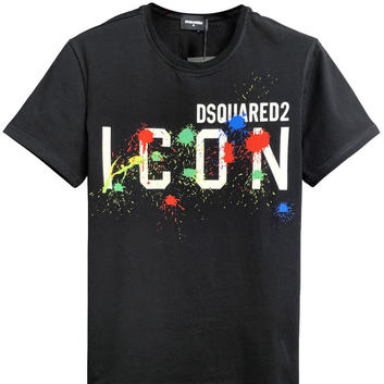 Качественная футболка "ICON" Dsquared2 29010