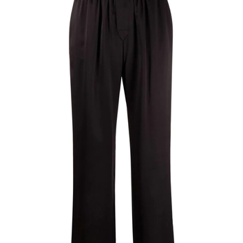 Черные шелковые штаны Alexander Wang 26405-1