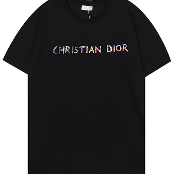 Натуральная футболка с рисунком Dior 29196