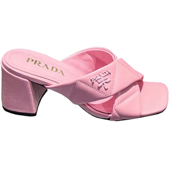 Трендовые кожаные босоножки Prada 29238