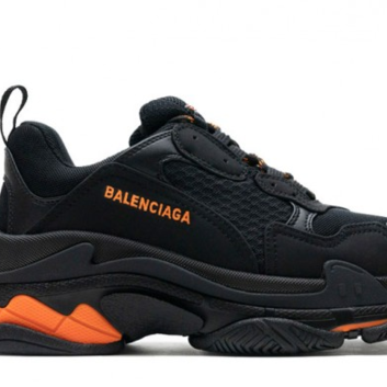 Стильные черные кроссовки Balenciaga 26341-1