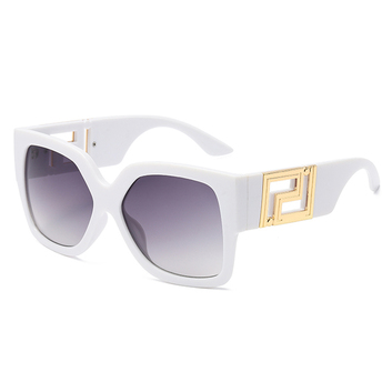 Белые солнцезащитные очки с логотипом Versace 26538-1