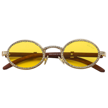 Солнцезащитные очки со стразами Cartier 29342