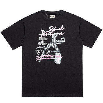 Мужская футболка с рисунком и надписями 29418