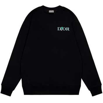Черный свитшот “Роза” Dior 29598