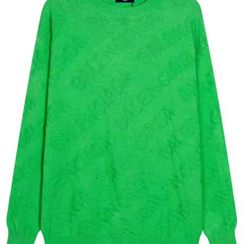 Зеленый мужской свитер Balenciaga 29614