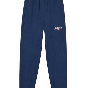 Синие спортивные штаны Balenciaga 29625