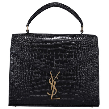 Элегантная кожаная сумка с вензелем YSL 29628