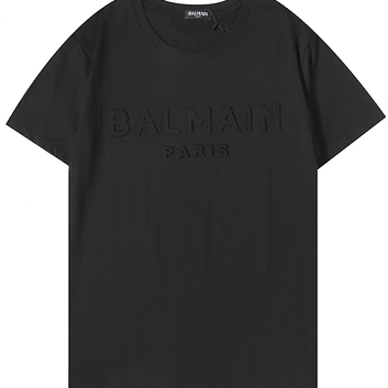 Черная футболка с 3D-надписью Balmain 29796-1