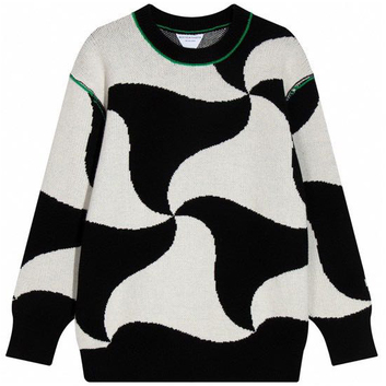 Черно-белый свитер Bottega Veneta 29833