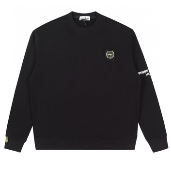 Свитшот хлопковый с надписями Stone Island 29996