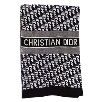 Теплый женский шарф с принтом Dior 30113