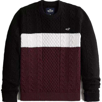 Теплый свитер из шерсти Hollister 30182