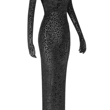 Платье с открытыми плечами Herve Leger 30206