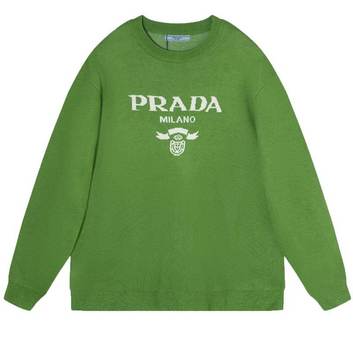 Зеленый женский свитер Prada 30302