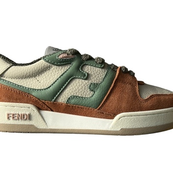 Кожаные кроссовки Fendi 29231-1