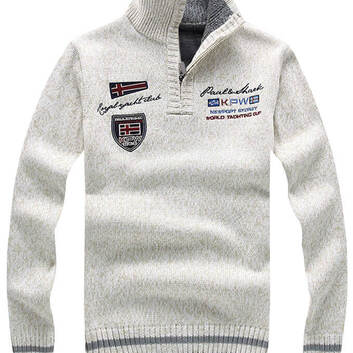 Утепленный мужской свитер Paul & Shark 30331