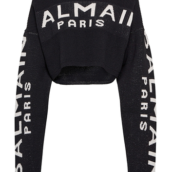 Шикарный черный свитер Balmain 29839-1