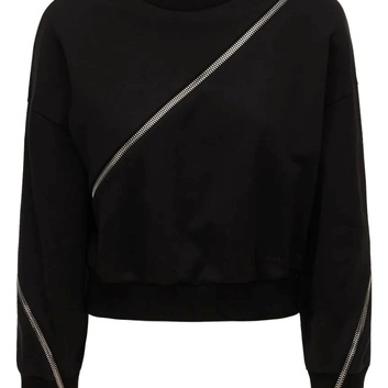 Свитшот с застежками Alexander McQueen 30500