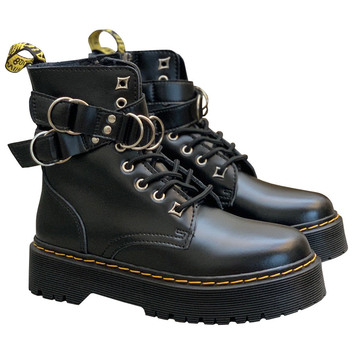 Кожаные ботинки с ремешками Dr. Martens 30626