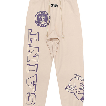 Спортивные штаны с надписями Saint Michael 30644