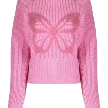 Розовый свитер “Бабочка” Blumarine 30667