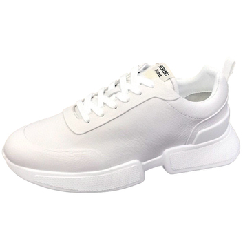 Белые кожаные кроссовки Hermes 30703
