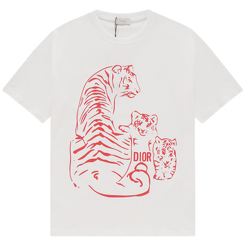 Хлопковая футболка “Тигры” Dior 30716