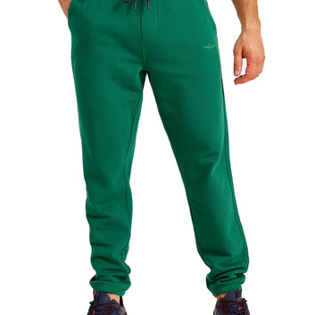 Зеленые хлопковые штаны Aeronautica Militare 4841