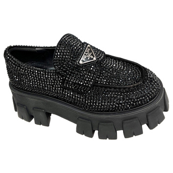 Модные женские туфли со стразами Dior 30757