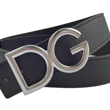Ремень с серебристой пряжкой Dolce & Gabbana 26531-1
