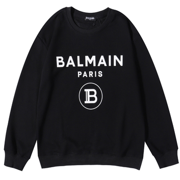 Хлопковый свитшот с надписями Balmain 29790