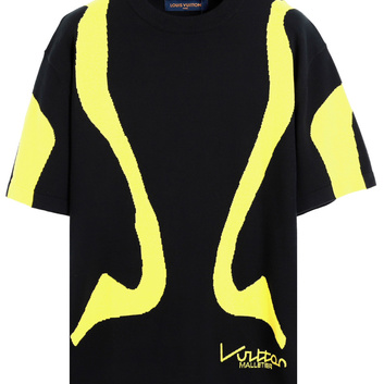 Трикотажная футболка с узором Louis Vuitton 30853