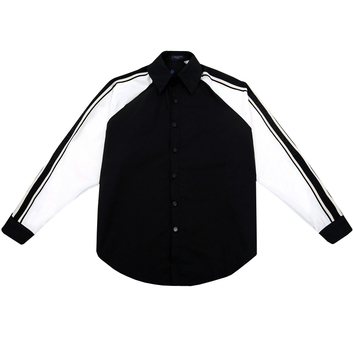 Рубашка с лампасами и лого Louis Vuitton 30885