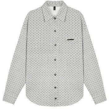 Белая рубашка с принтом Chrome Hearts 30039-1