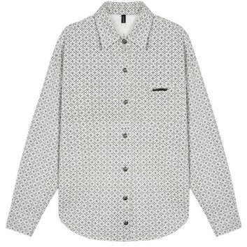 Белая рубашка с принтом Chrome Hearts 30039-1