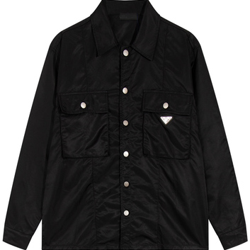 Черная мужская рубашка Prada 30917