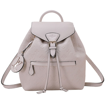 Молочный кожаный рюкзак Louis Vuitton 31007-1