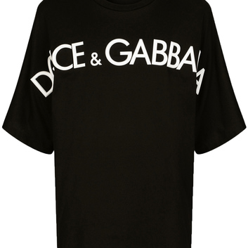 Футболка с крупной надписью Dolce & Gabbana 31043