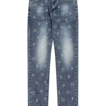 Классические джинсы с принтом Louis Vuitton 31053
